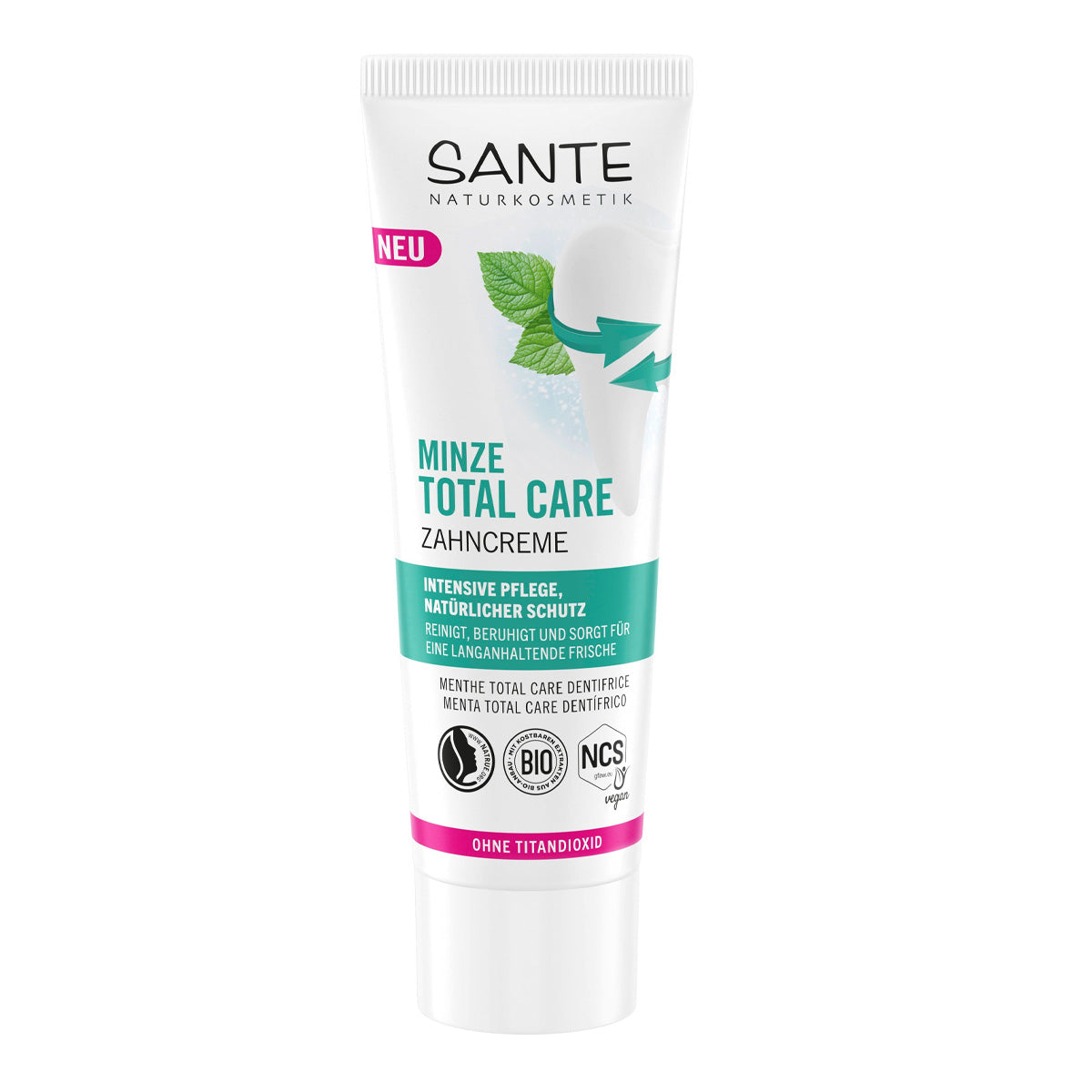 Sante mint toothpaste with fluoride 75 ml