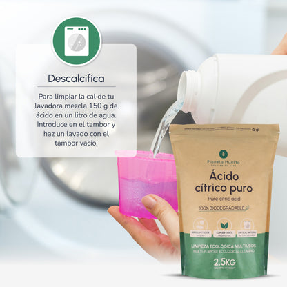 Kwas cytrynowy Planeta Huerto 2,5 kg