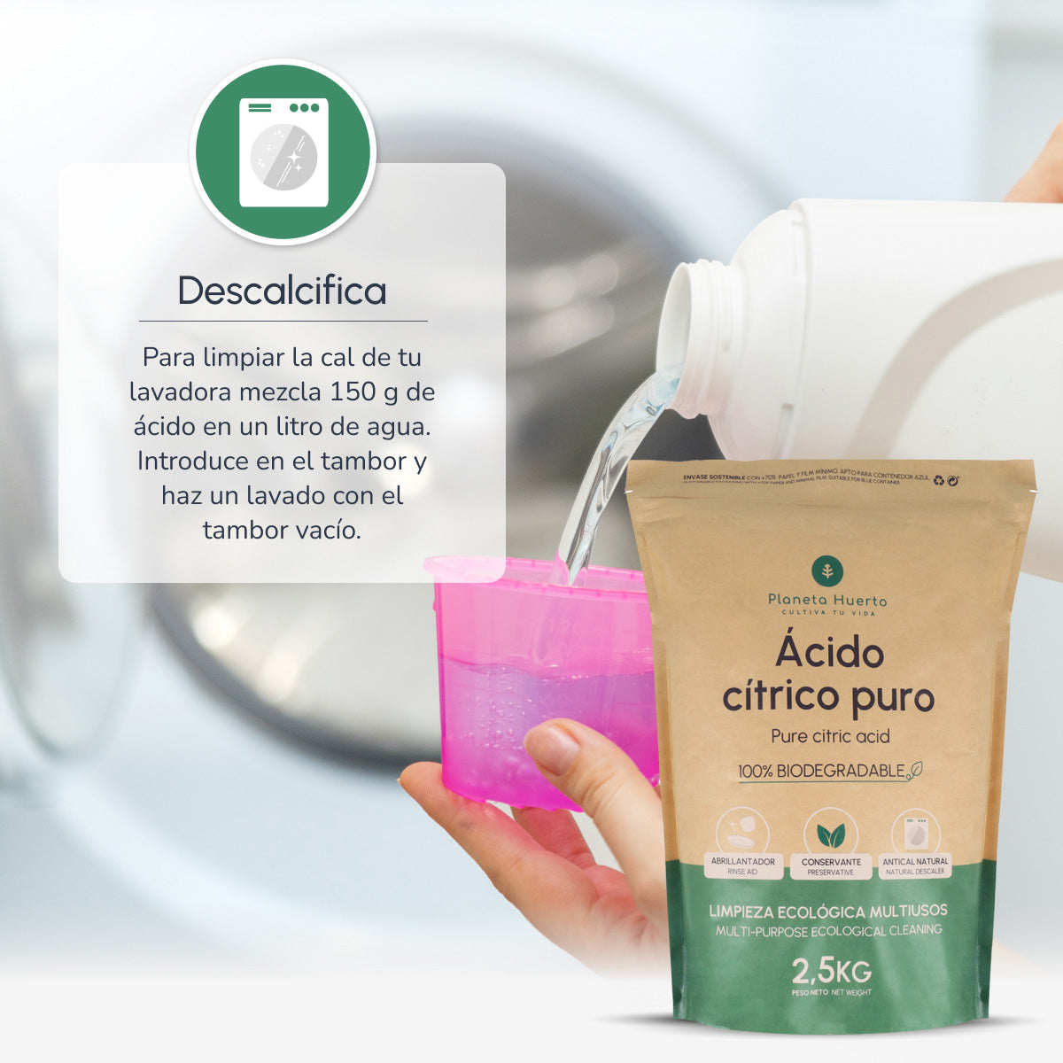 Pack 3xCitric Acid Planeta Huerto 1 Kg