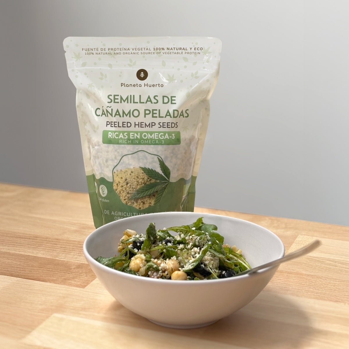 Nasiona konopi łuskane ECO Planeta Huerto 400 g