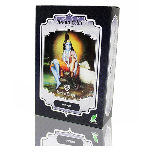 Henna-Pulver Indigo Radhe Shyam 100 g