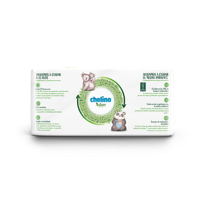 Pack 6x Pañales T1 1-3 kg Chelino Nature 28 Uds