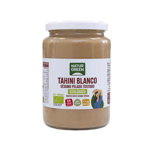 Glutenvrije witte tahinpasta Naturgreen 800 g