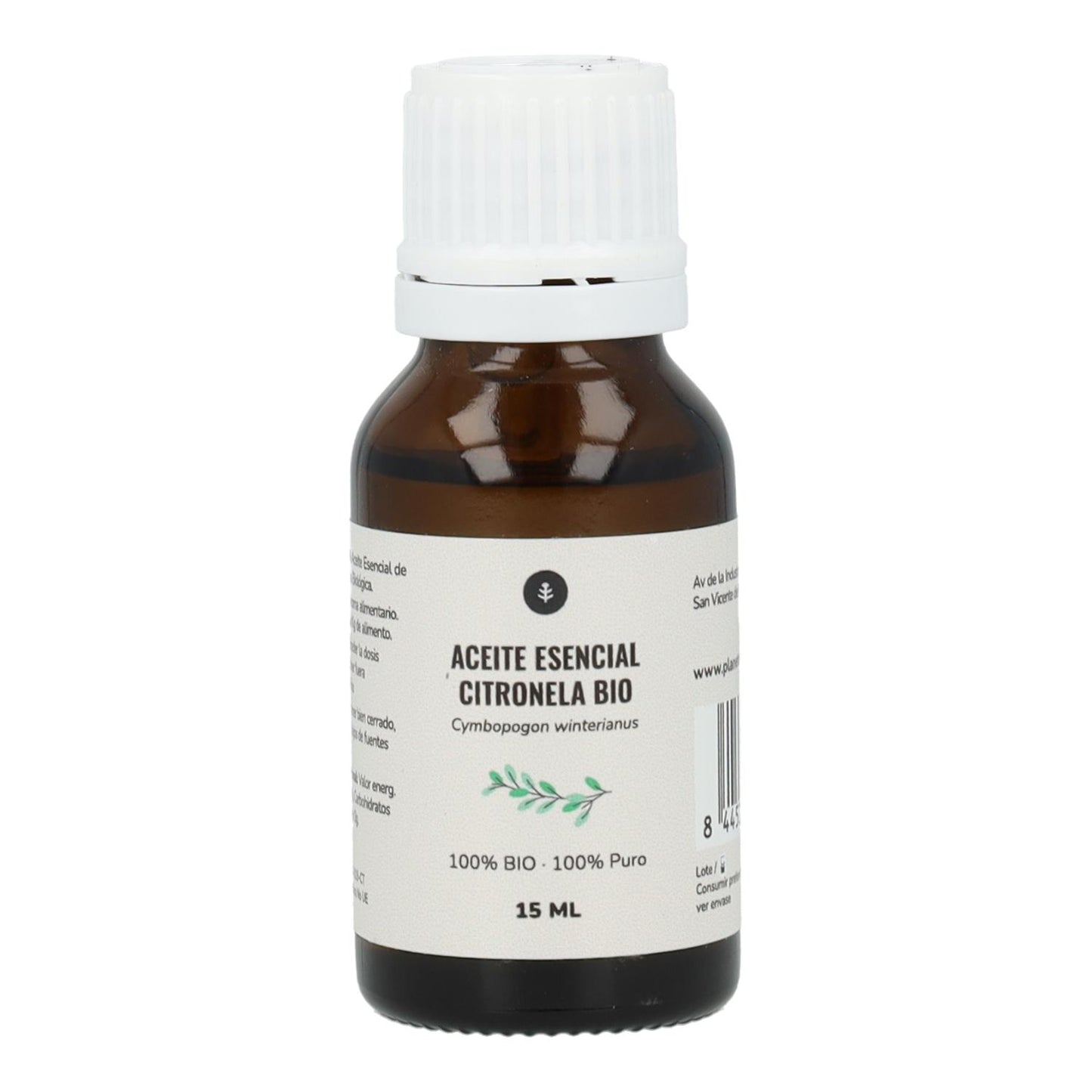 Olio essenziale di citronella Bio Planeta Huerto 15 ml