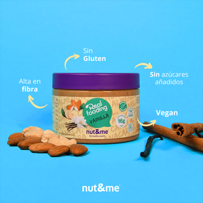 Krem migdałowo-orzechowy o smaku waniliowo-cynamonowym 250 g Realfooding