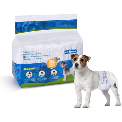 Nobleza XL Hündinnenwindeln, 12 Stück