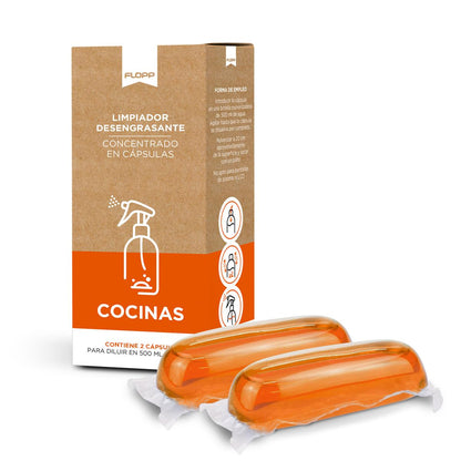 2er-Pack ECO Entfetter Nachfüllpackung (2 Kappen)