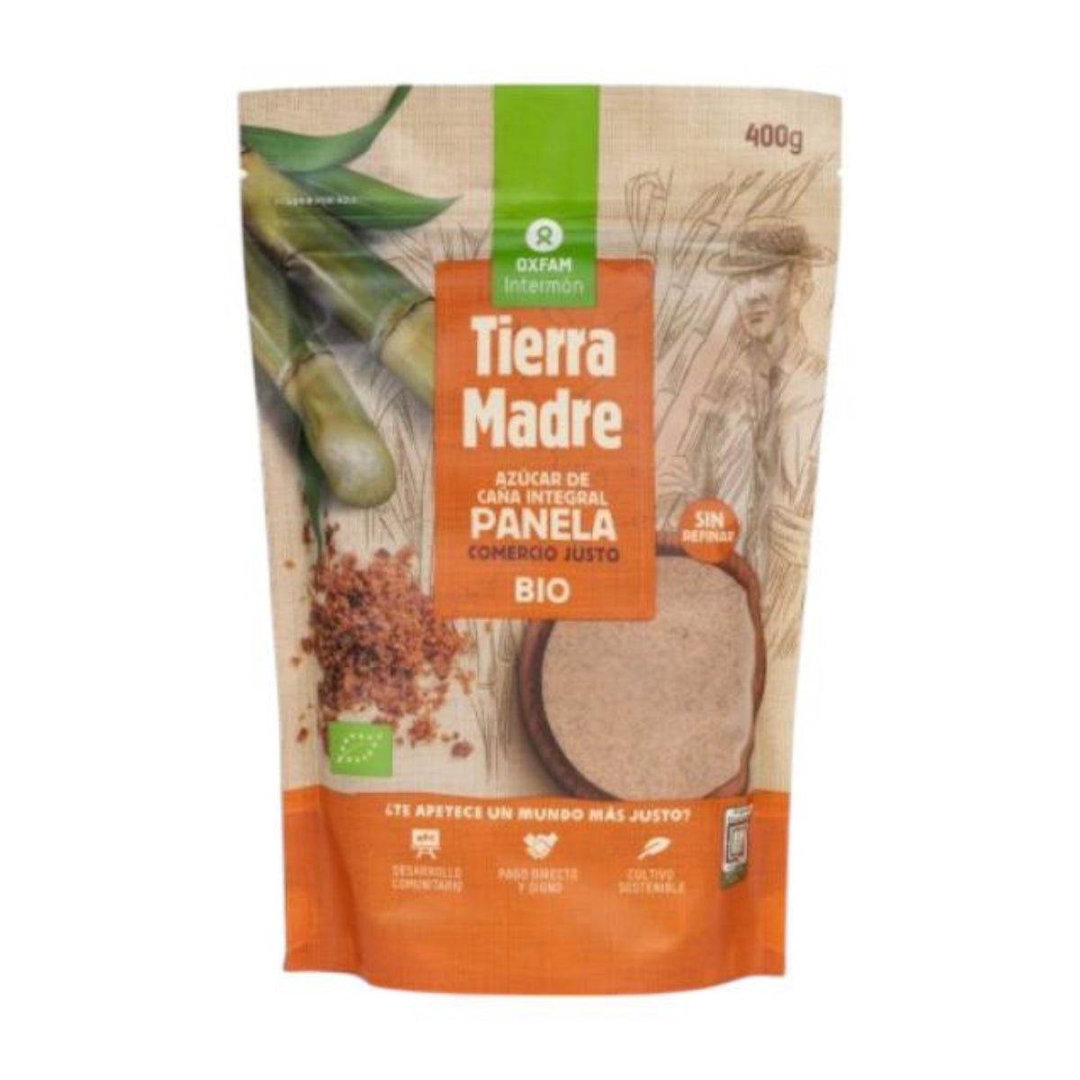 Cukier trzcinowy drobnoziarnisty Bio Tierra Madre 400 g