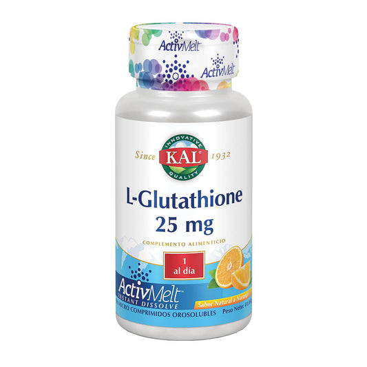 L-glutatione 25 mg Kal 30 capsule