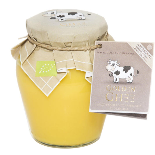 Goldenes Ghee Bio-geklärte Kuhbutter Goldenes Ghee 370 ml