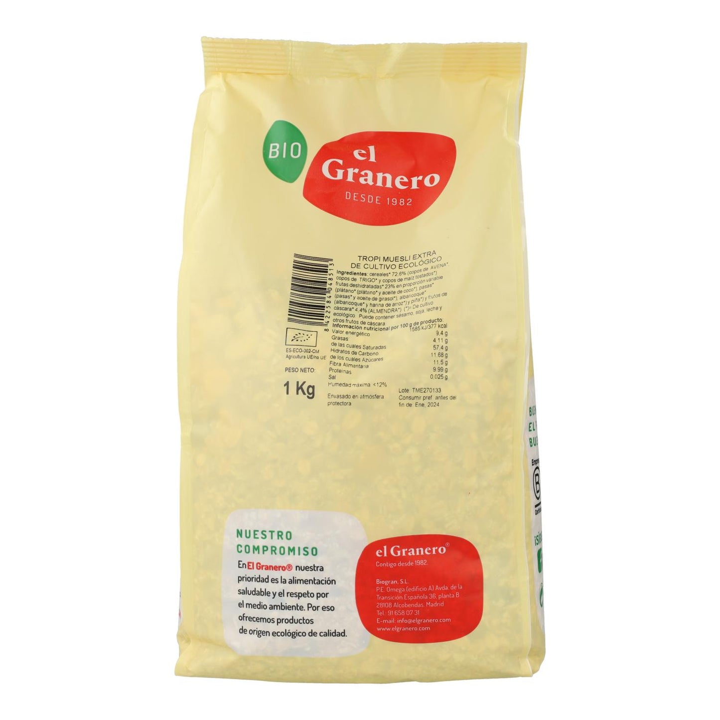 Tropisk müsli (Tropi Muesli Extra) El Graineco 1 kg