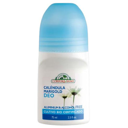5er-Pack Roll-on-Deodorant mit Ringelblume Corpore Sano 75 ml