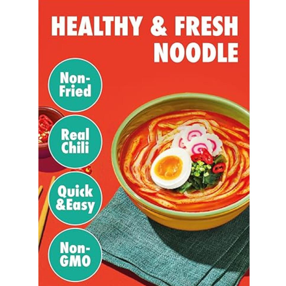 Instantnudeln, Ra Udong, scharf, Korean Street 215 g