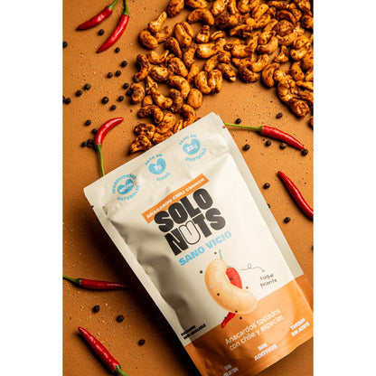 Solo Nuts Scharfe geröstete Cashewnüsse 130 g