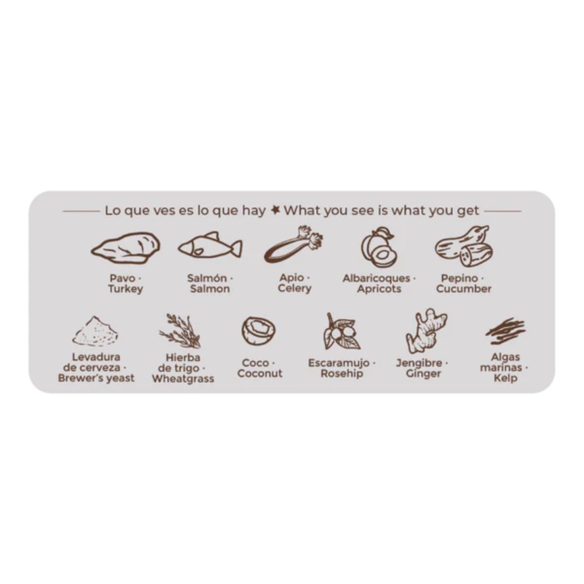 Nourriture humide Barf pour chiens Dinde et saumon Select BIO Puromenu 400 g