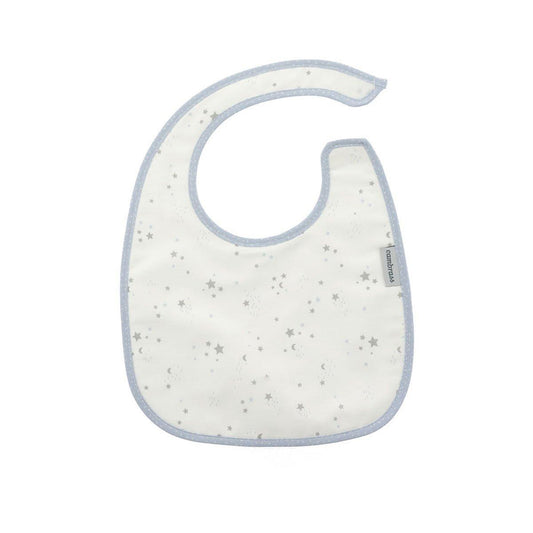 Square bib with Velcro, light blue, 20x26 cm. Colour: pink