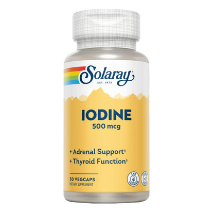 Solaray Iodine 500 MCG 30 capsules