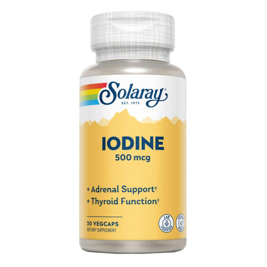 Solaray Iodine 500 MCG 30 capsules