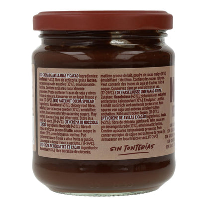 Lot de 6 pots de crème au cacao et aux noisettes Natruly 285 g