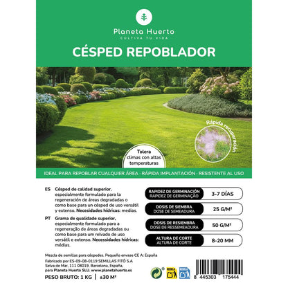 Herbevolking Graszaden Planeta Huerto 1 kg