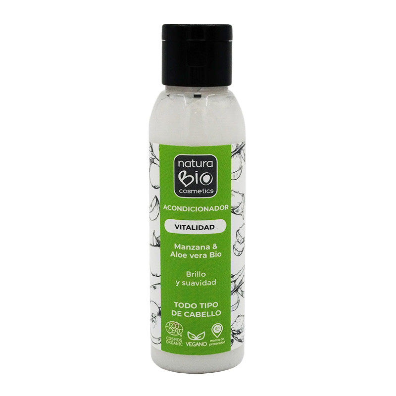 Vitality Conditioner 100 Organic Aloe Apple, NATURABIO, 100 ml