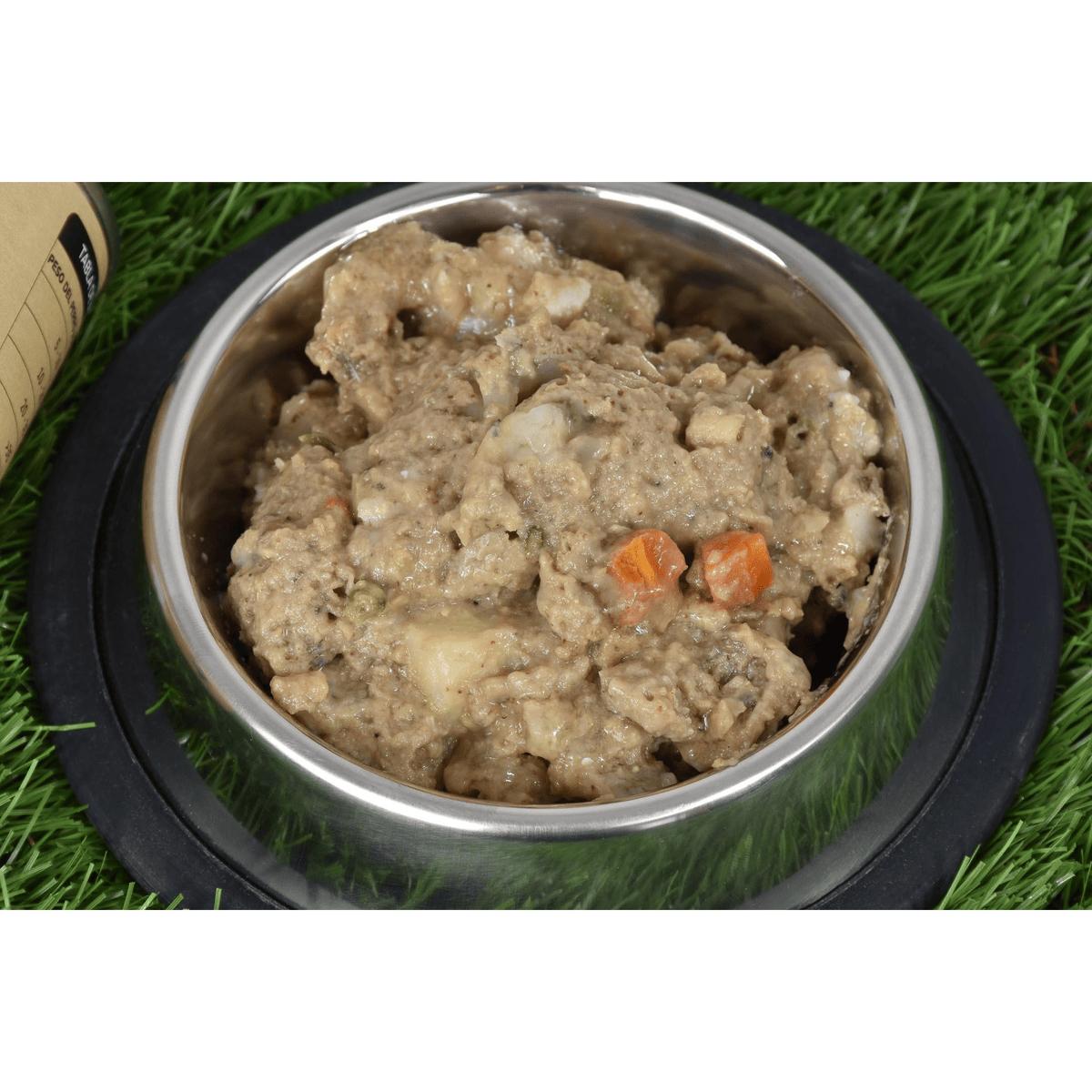 Pak 6 x Graanvrij Superpremium Nat Hondenvoer Zalm 380 g Planeta Huerto