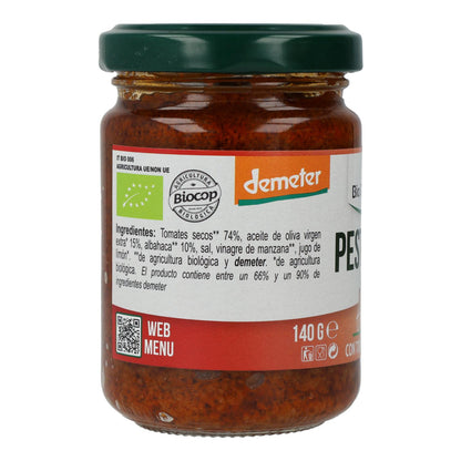 Pesto Rosso aus getrockneten Bio-Tomaten aus Italien, 140 g
