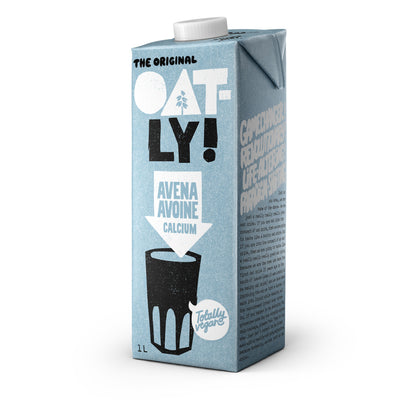 Pack of 6 Oatly Calcium Oat Drinks, 1 L