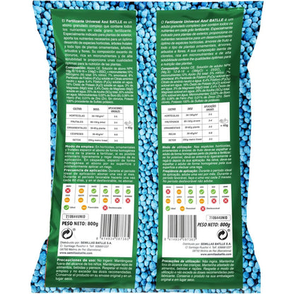 Fertilizzante universale Azul Batlle 800 g