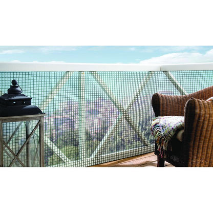 Siatka Cuadranet 1x5 m 5x5 mm Nortene biała