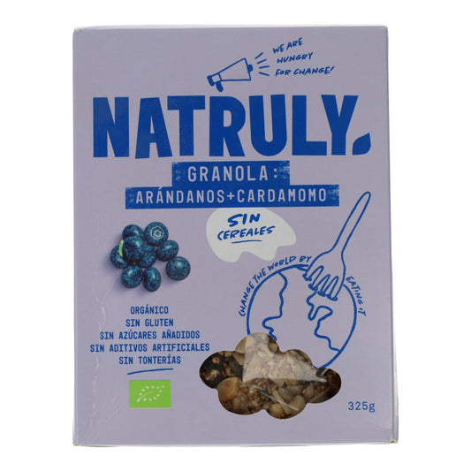 Organic Blueberry and Cardamom Granola Natruly 325 g