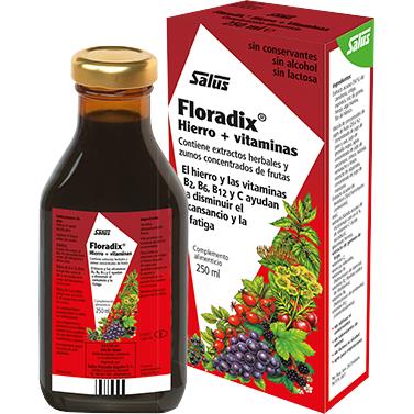 Floradix iron syrup Salus 250 ml