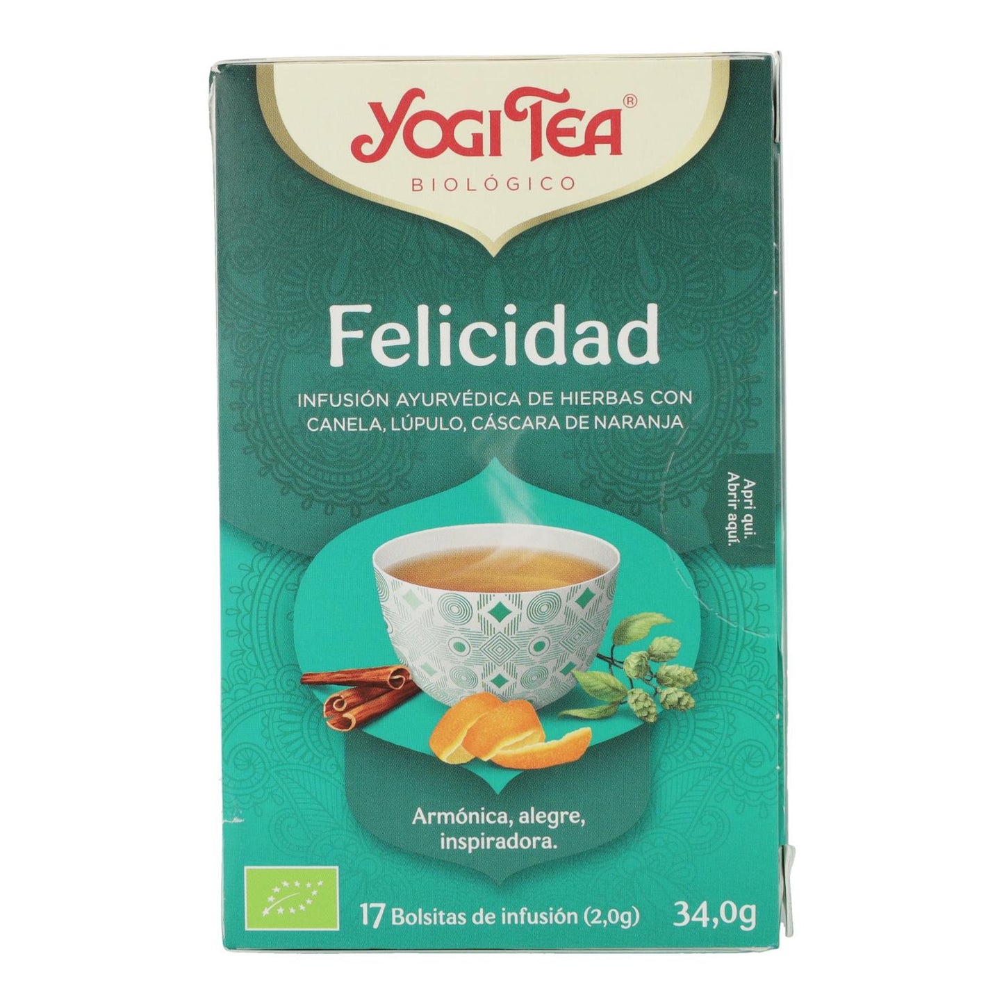 Yogi Tea BIO Geluk 17 zakjes