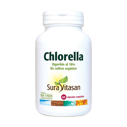Chlorella 455 mg 60 capsules Sura Vitasan