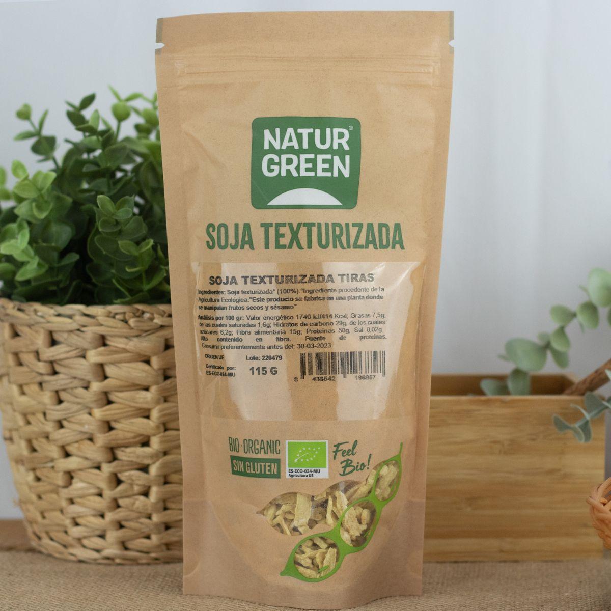 Texturierte Sojastreifen Bio NaturGreen 115 g