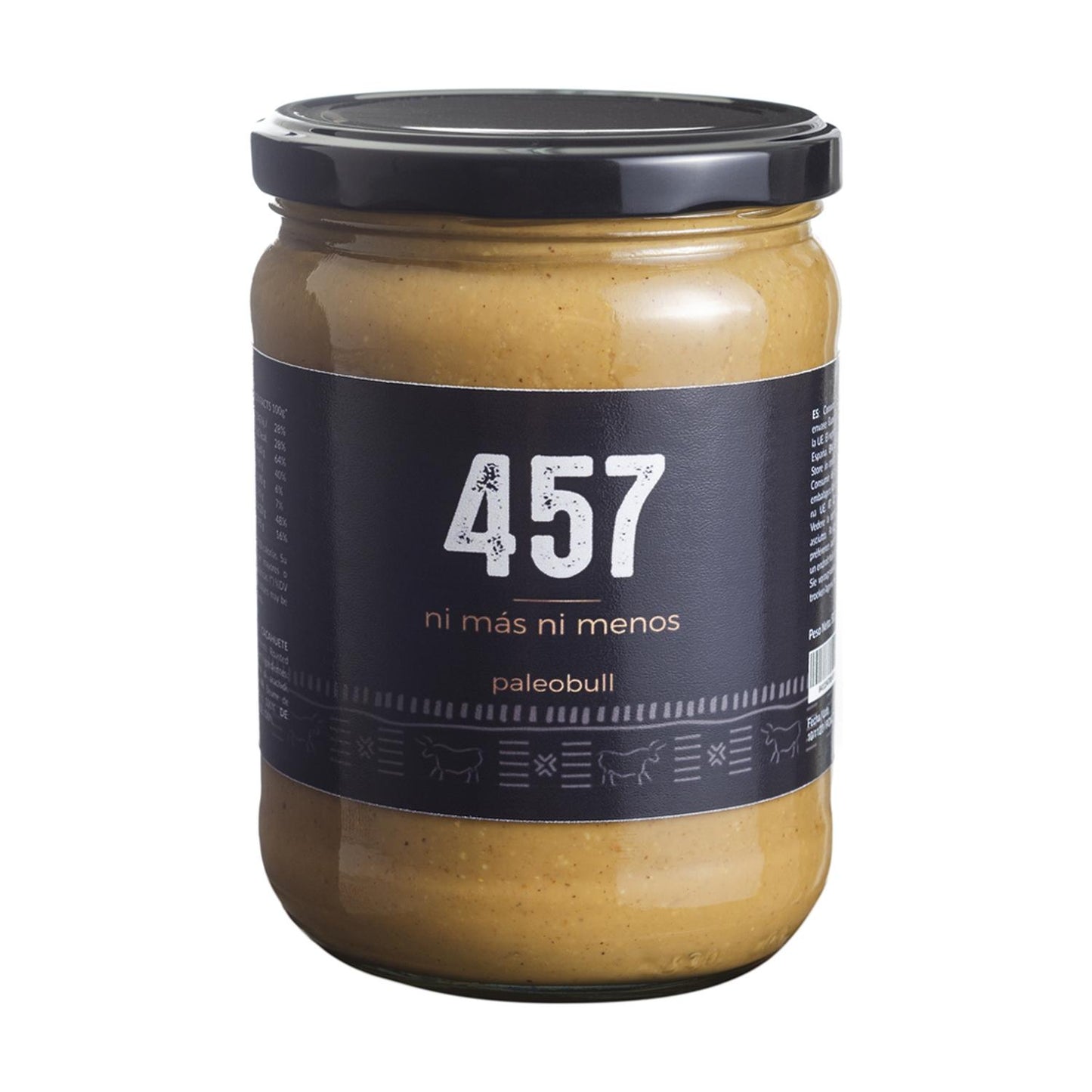 Crema di arachidi 100% naturale 457 Paleobull da 500 g