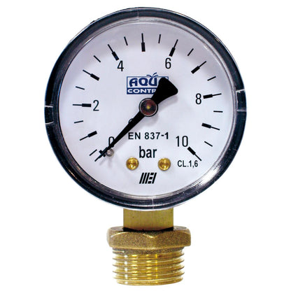 Manometr 0-10 bar Aquacontrol