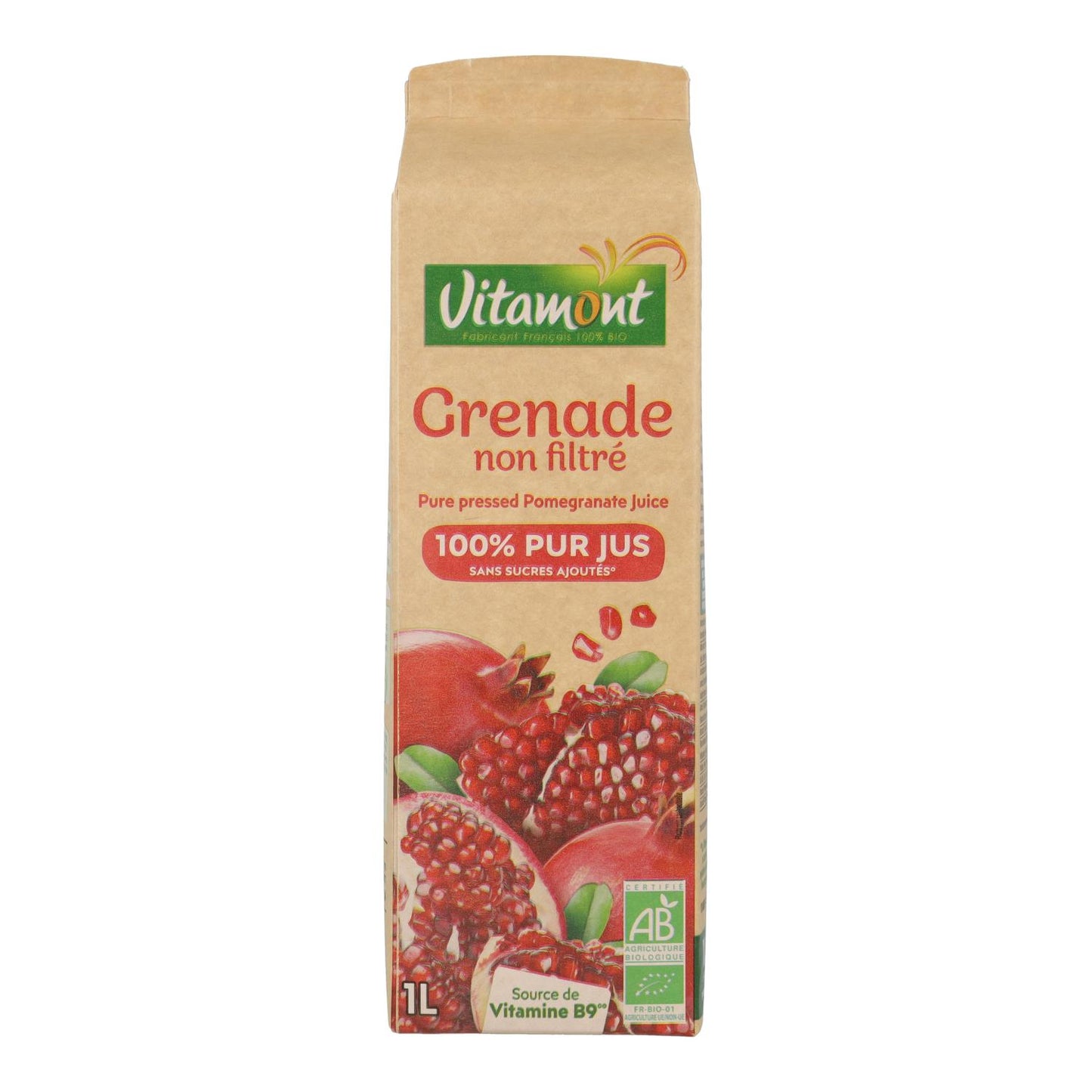 Vitamont Pomegranate Juice 1 L carton