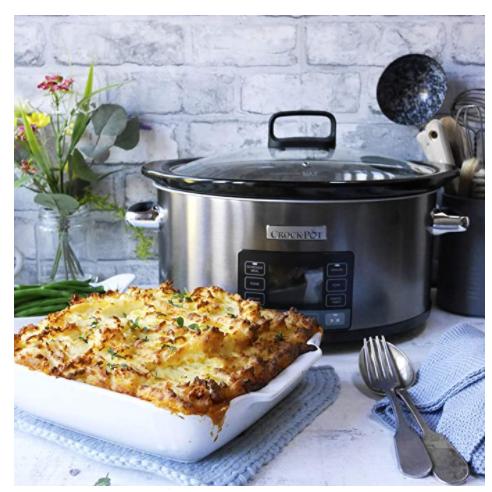 Mijoteuse numérique Crockpot Timeselect 5,6 L CSC066X (reconditionnée)