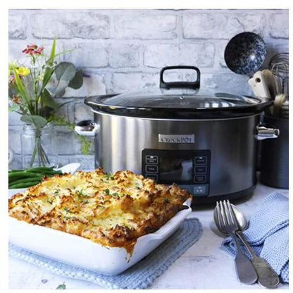 Mijoteuse numérique Crockpot Timeselect 5,6 L CSC066X (reconditionnée)