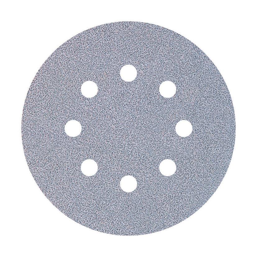 5 disques abrasifs adhésifs pour ponceuses excentriques Ø 125 mm Wolfcraft grain 60