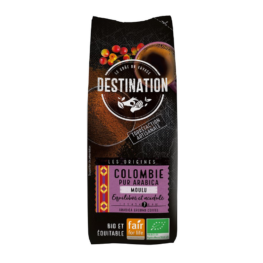 Café moulu Colombie Kachalus BIO Destination 250 g