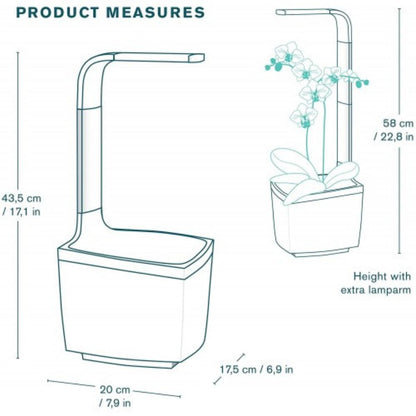 Pot de culture T3 Kitchen Garden 20 x 17,5 cm Noir