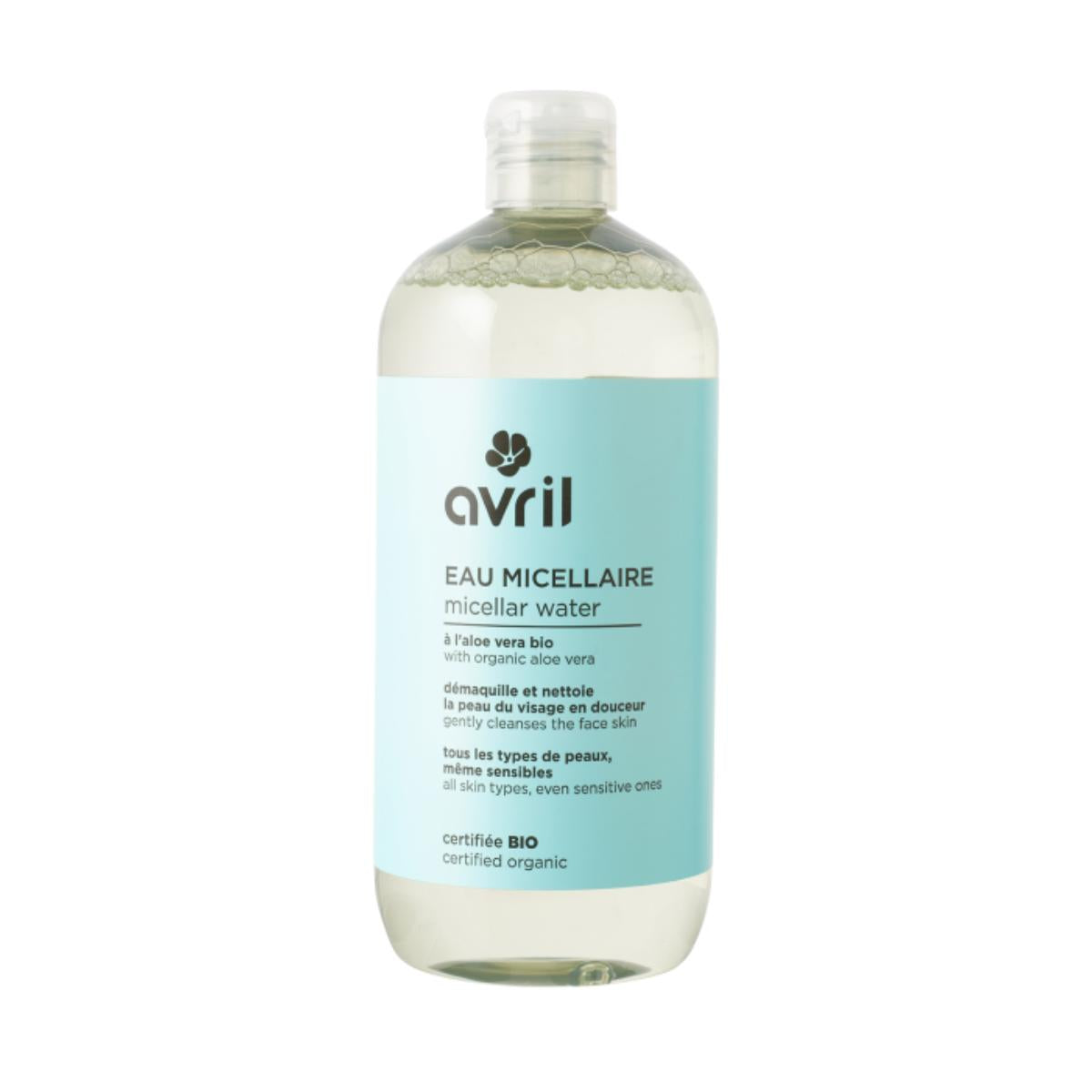 Eau micellaire nettoyante pour le visage Avril 500 ml