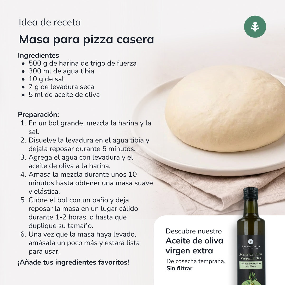 Farine de blé biologique Eco Planeta Huerto 800 g