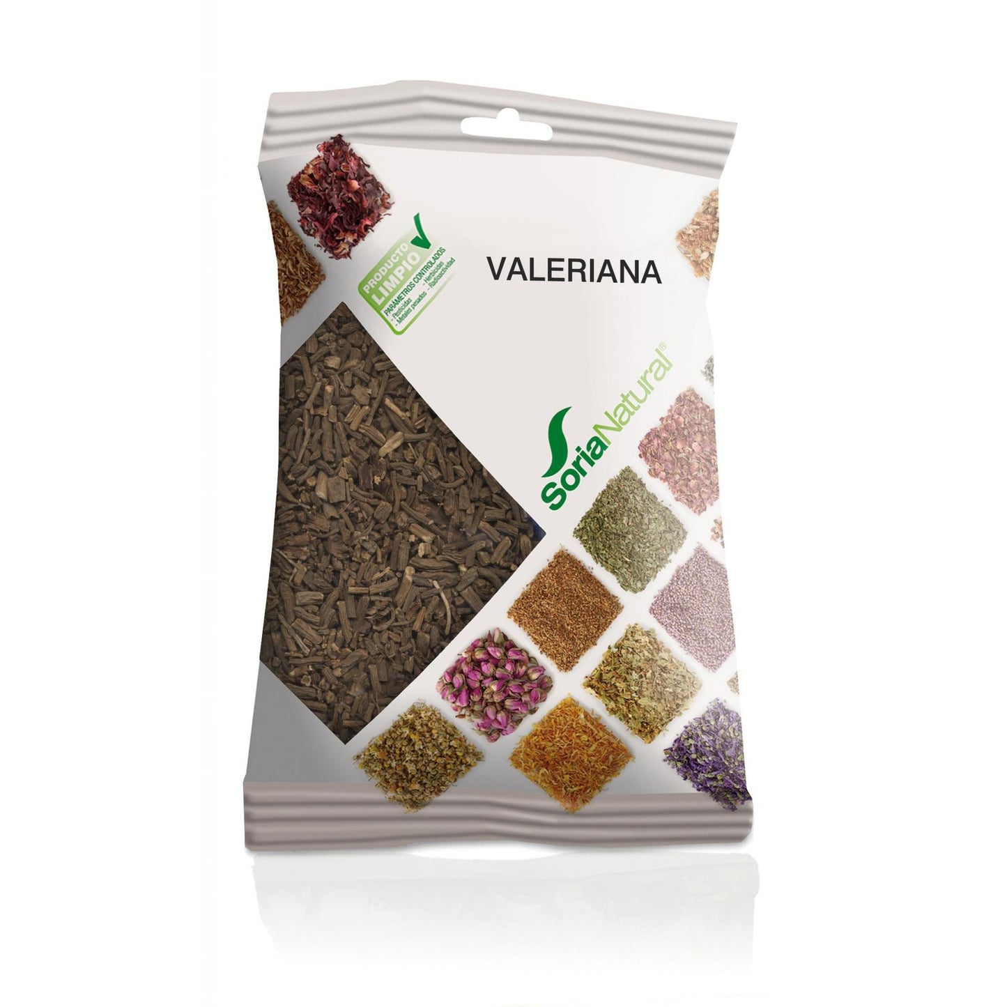 Radice di valeriana tritata Soria Natural, 70 g