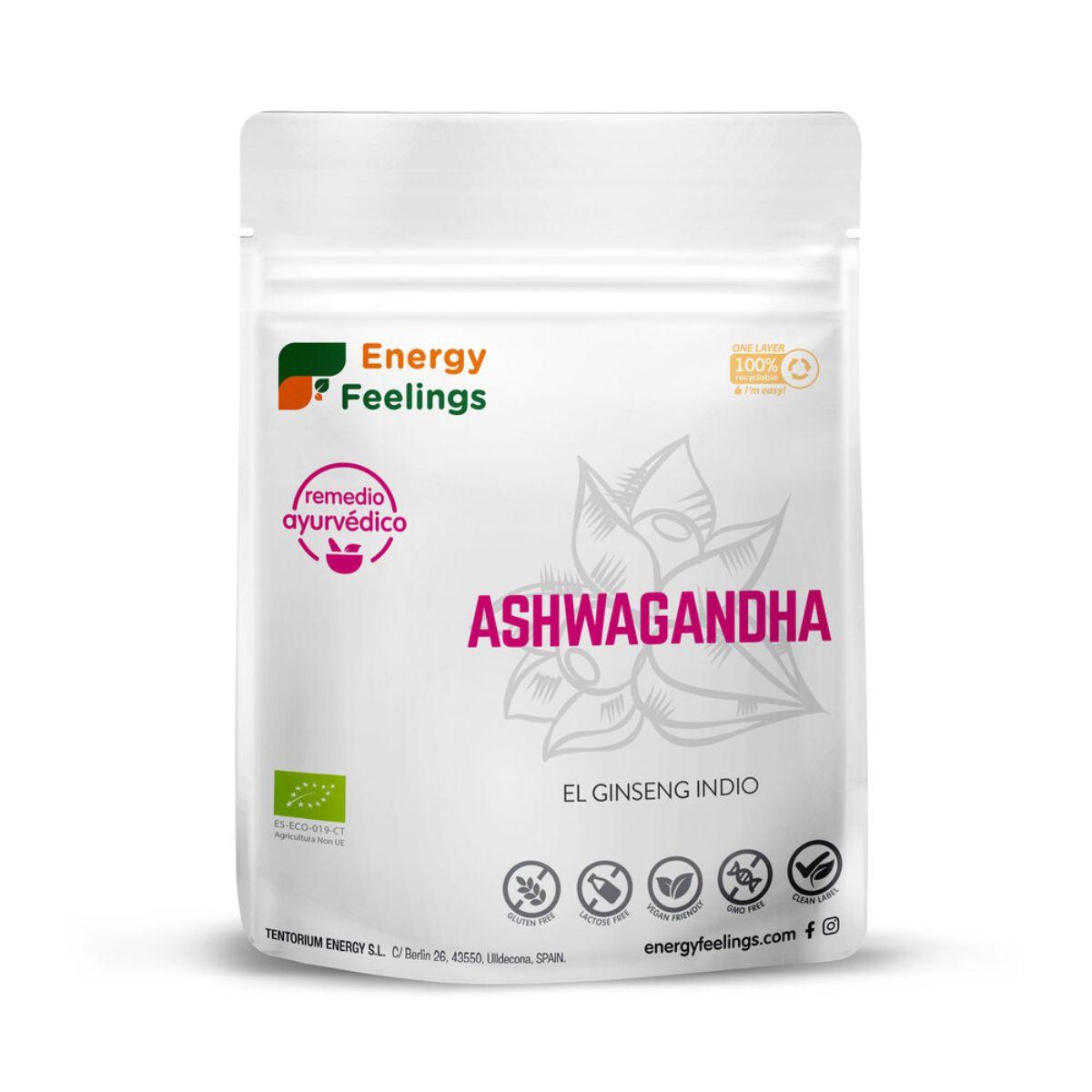 Ashwagandha ECO-poeder Energy Feelings 200 g