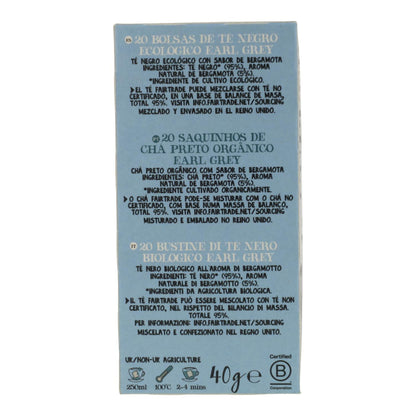 Bio-Cupper Earl Grey Schwarztee, 20 Teebeutel