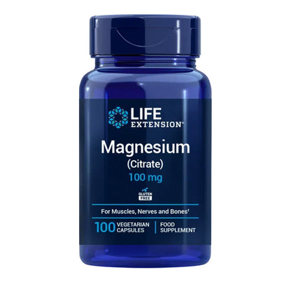 Magnesio (citrato) 100 mg, Life Extension 100 capsule