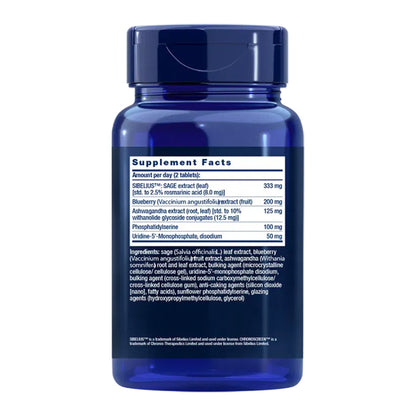 Cognitex Elite EU Version, Life Extension 60 Tabletten